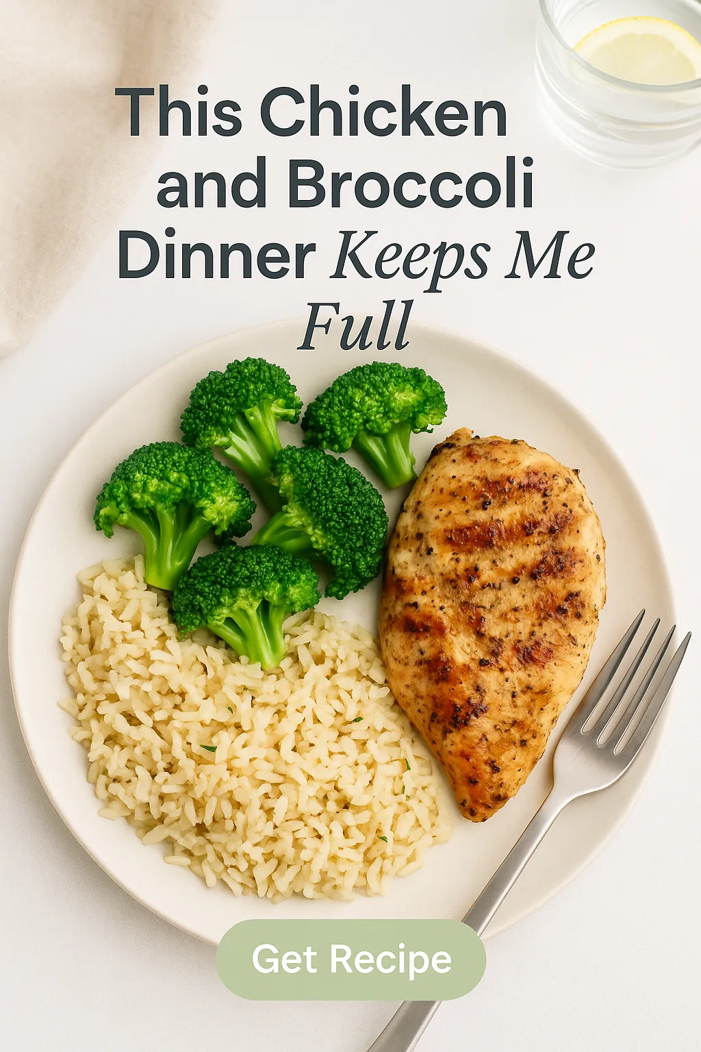 This Chicken and Broccoli Dinner Keeps Me Full