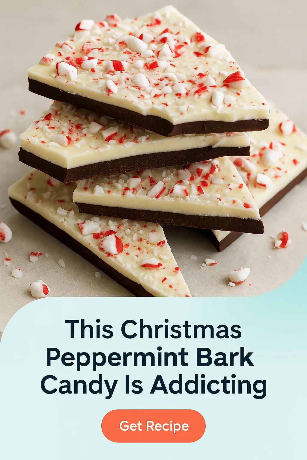 This Christmas Peppermint Bark Candy Is Addicting