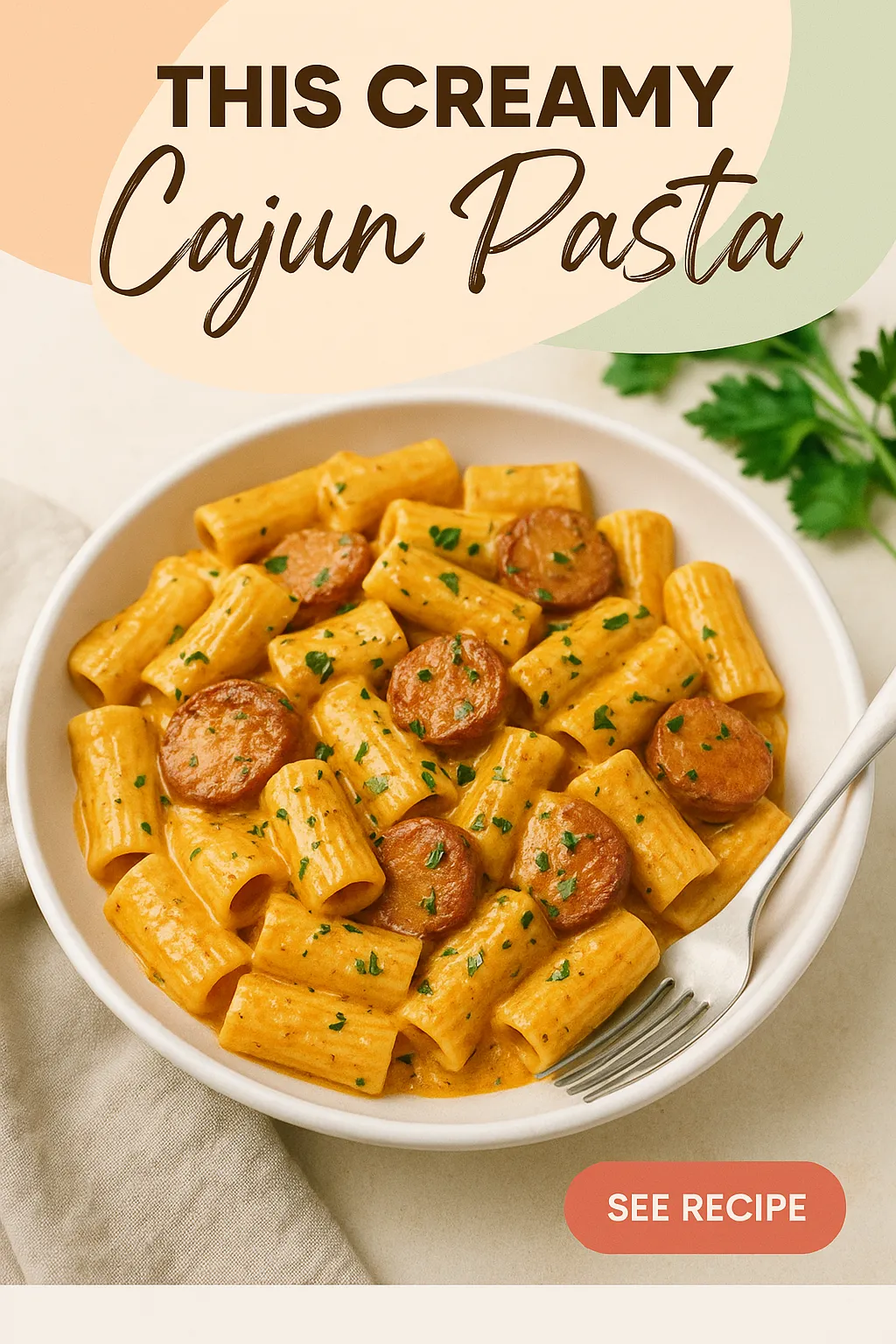 This Creamy Cajun Pasta Always Saves My Evenings