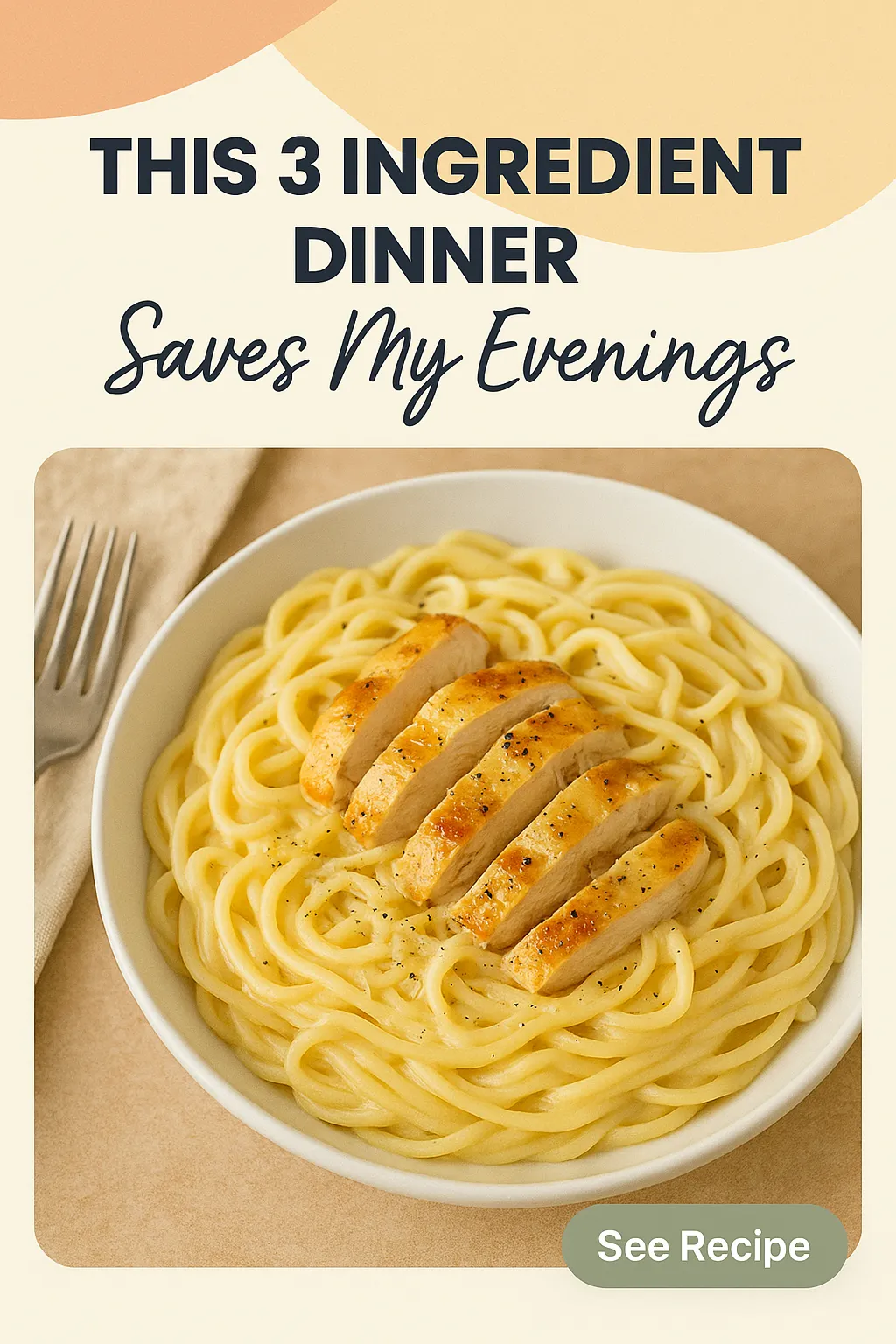 This Creamy Chicken Pasta Saved My Dinner Routine