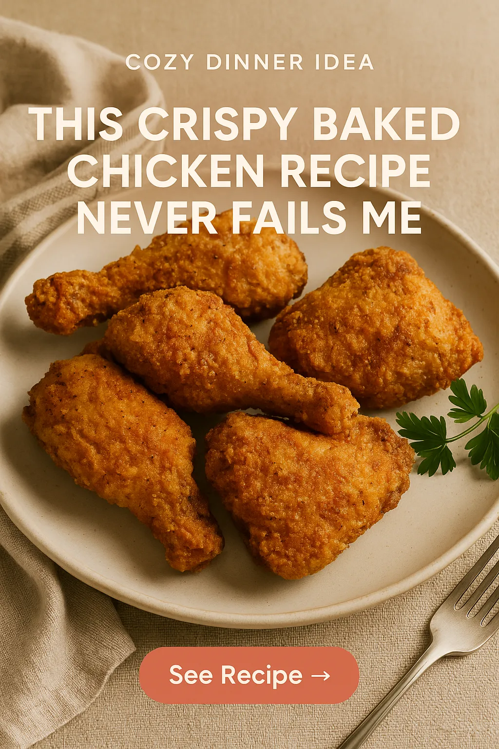 This Crispy Baked Chicken Recipe Never Fails Me