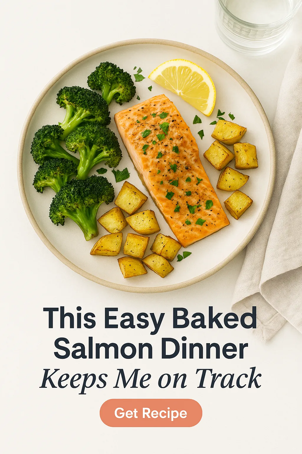 This Easy Baked Salmon Dinner Keeps Me on Track