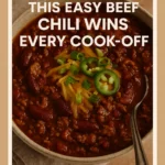 This Easy Beef Chili Wins Every Cook Off