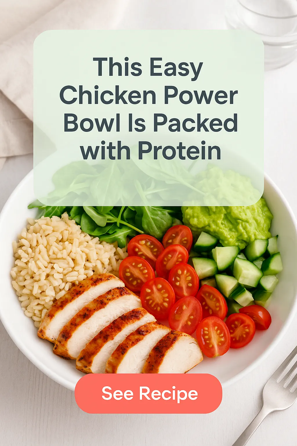 This Easy Chicken Power Bowl Is Packed with Protein