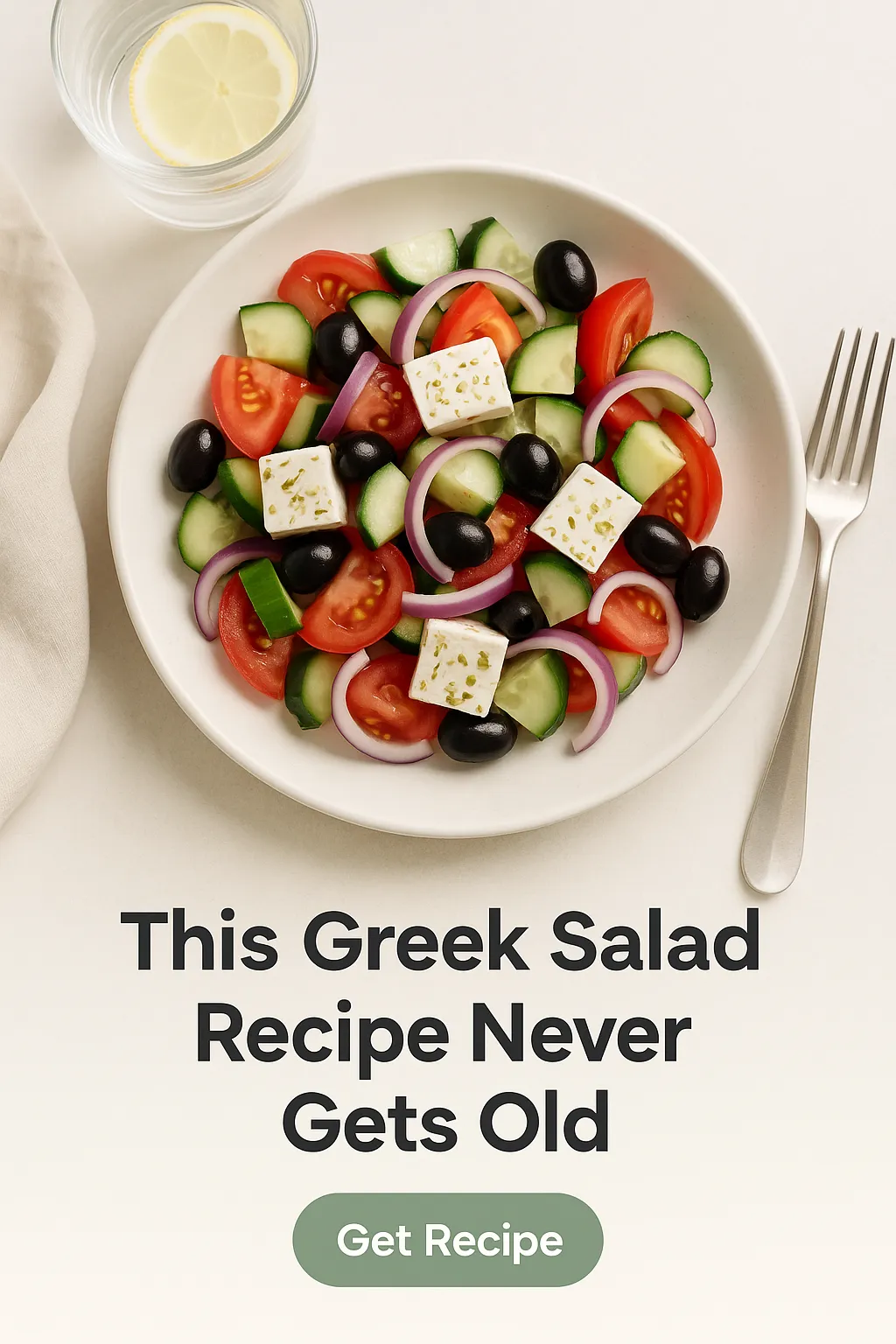 This Greek Salad Recipe Never Gets Old