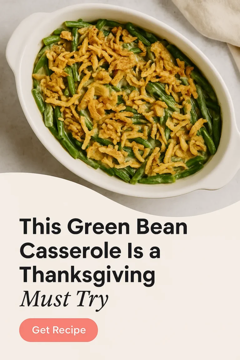 This Green Bean Casserole Is a Thanksgiving Must Try