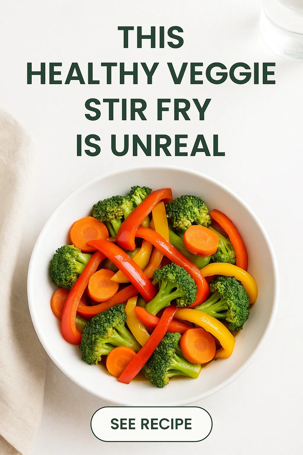 This Healthy Veggie Stir Fry Is Unreal