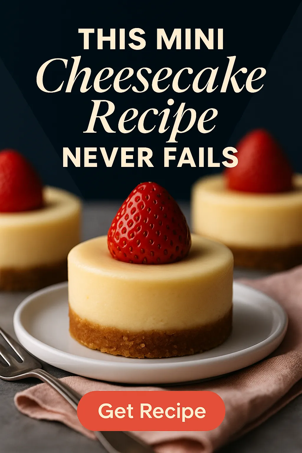 This Mini Cheesecake Recipe Never Fails