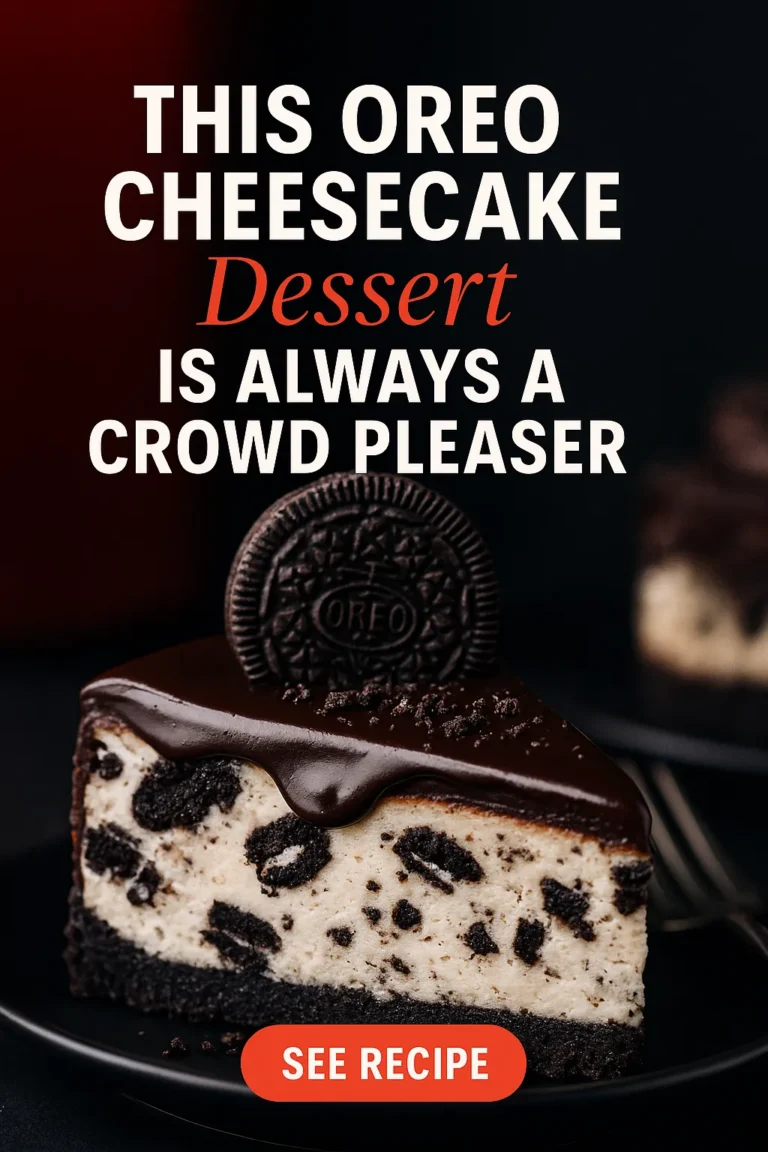 This Oreo Cheesecake Dessert Is Always a Crowd Pleaser