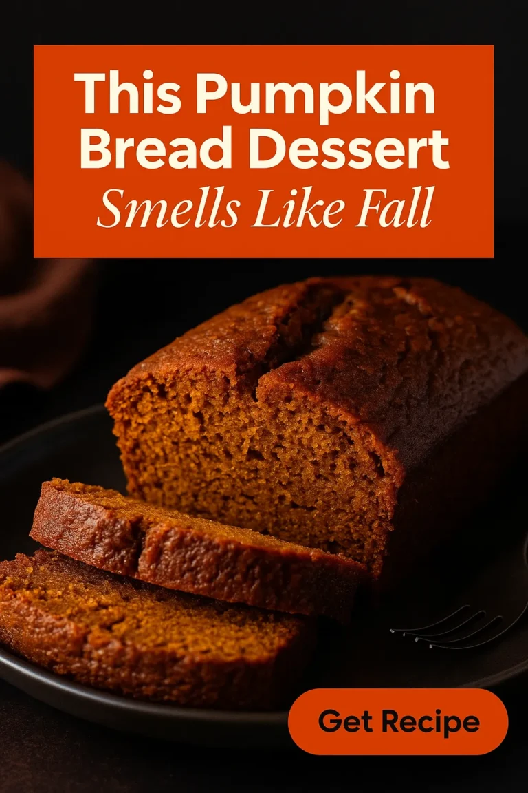 This Pumpkin Bread Dessert Smells Like Fall