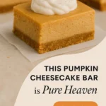 This Pumpkin Cheesecake Bar Is Pure Heaven