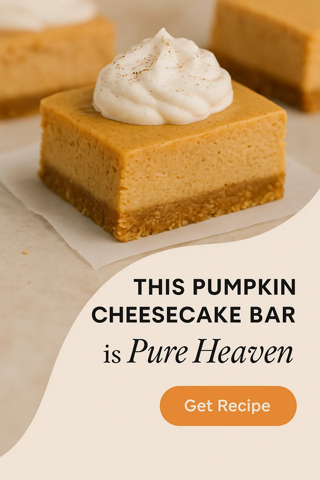 This Pumpkin Cheesecake Bar Is Pure Heaven