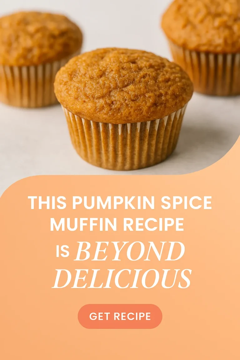 This Pumpkin Spice Muffin Recipe Is Beyond Delicious