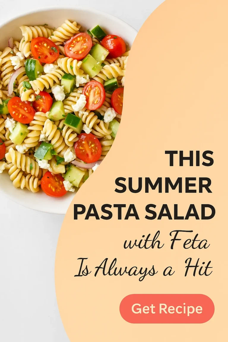 This Summer Pasta Salad with Feta Is Always a Hit