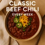 Youll Crave This Classic Beef Chili Every Week