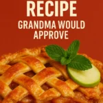 Apple Pie Recipe Grandma Would Approve