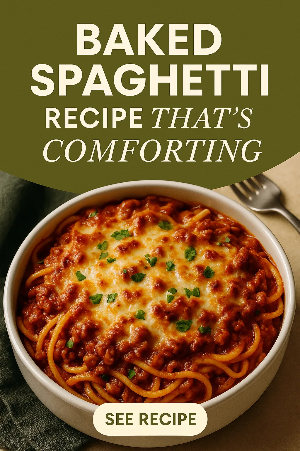 Baked Spaghetti Recipe Thats Comforting