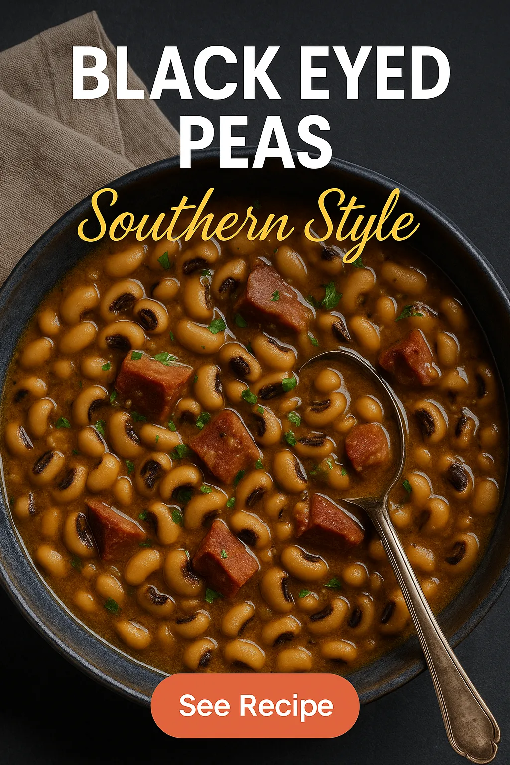 Black Eyed Peas Recipe Southern Style