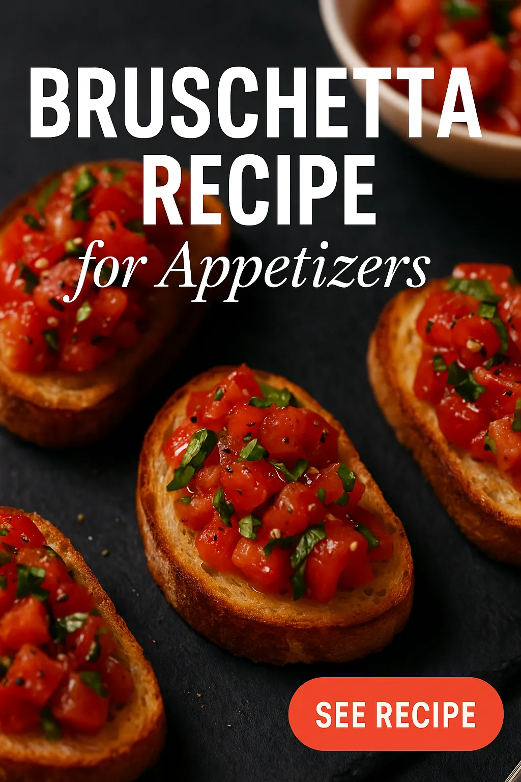 Bruschetta Recipe for Appetizers