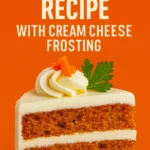 Carrot Cake Recipe with Cream Cheese Frosting