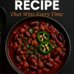 Chili Recipe That Wins Every Time