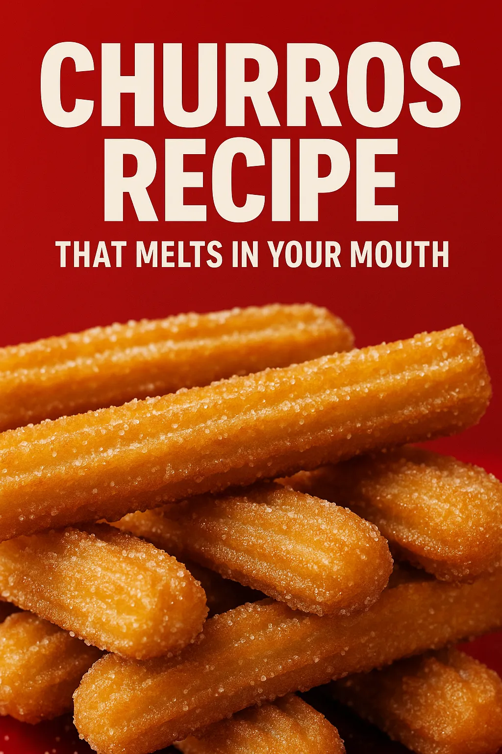 Churros Recipe That Melts in Your Mouth