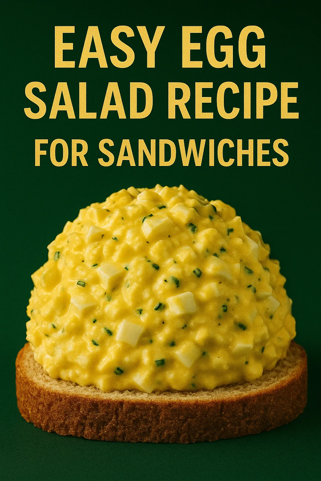 Easy Egg Salad Recipe for Sandwiches