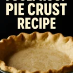 Foolproof Pie Crust Recipe