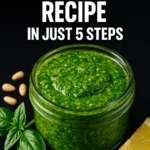 Fresh Pesto Recipe in Just 5 Steps