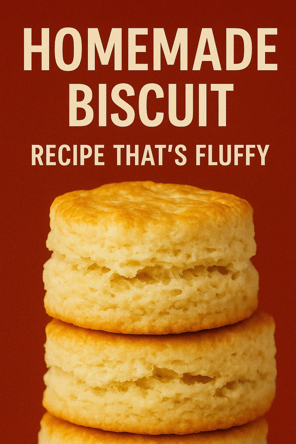 Homemade Biscuit Recipe Thats Fluffy