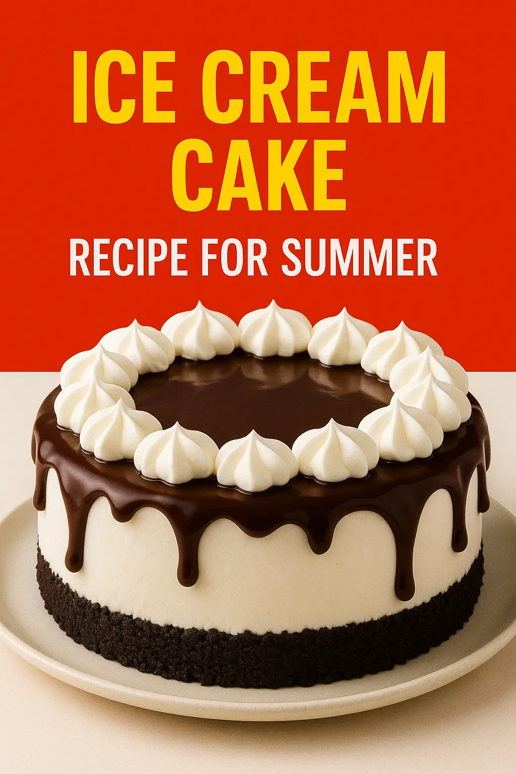 Ice Cream Cake Recipe for Summer