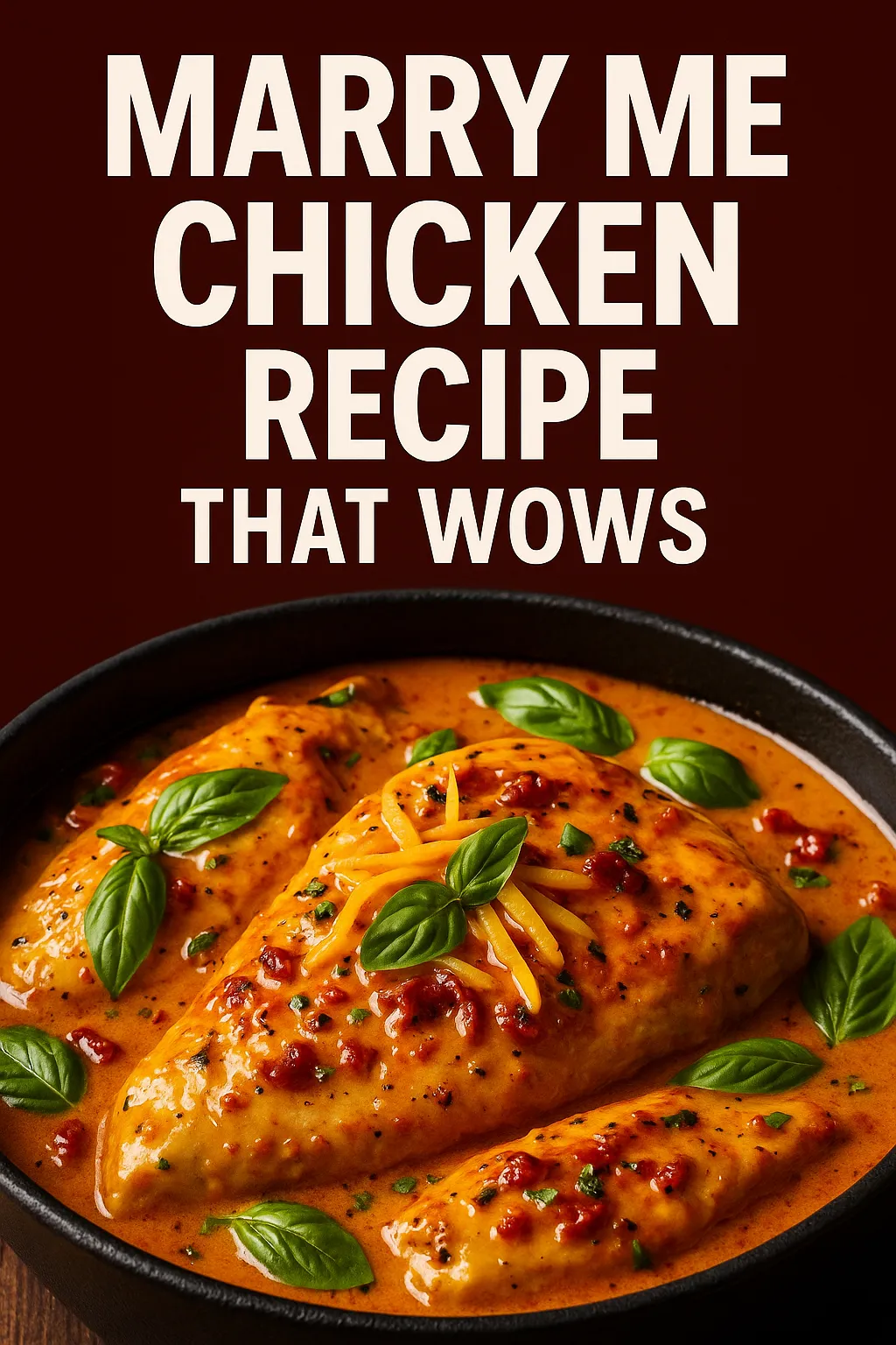 Marry Me Chicken Recipe That Wows