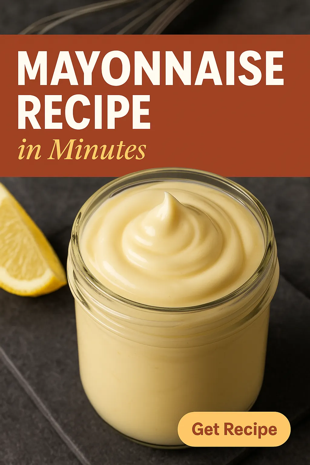 Mayonnaise Recipe in Minutes
