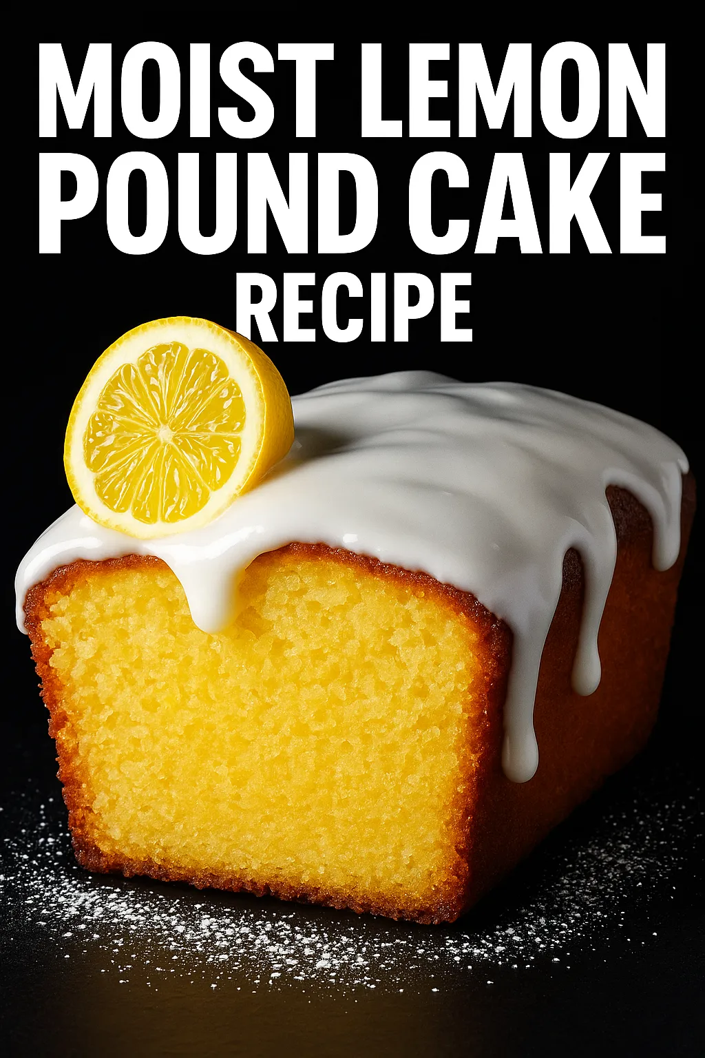 Moist Lemon Pound Cake Recipe