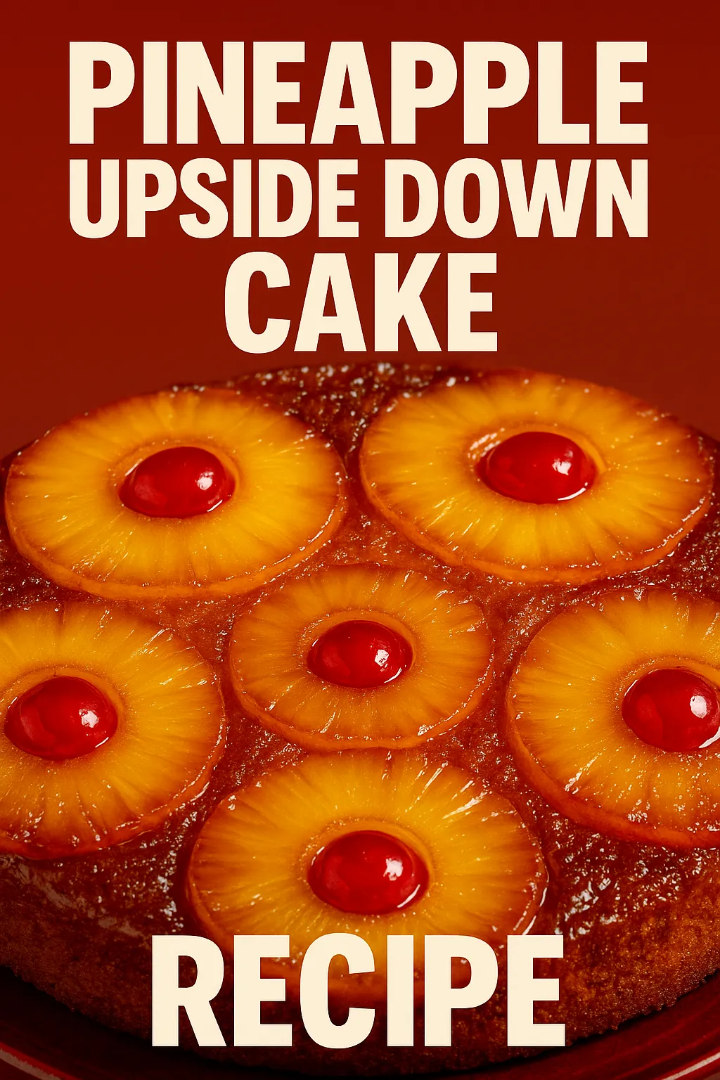 Pineapple Upside Down Cake Recipe