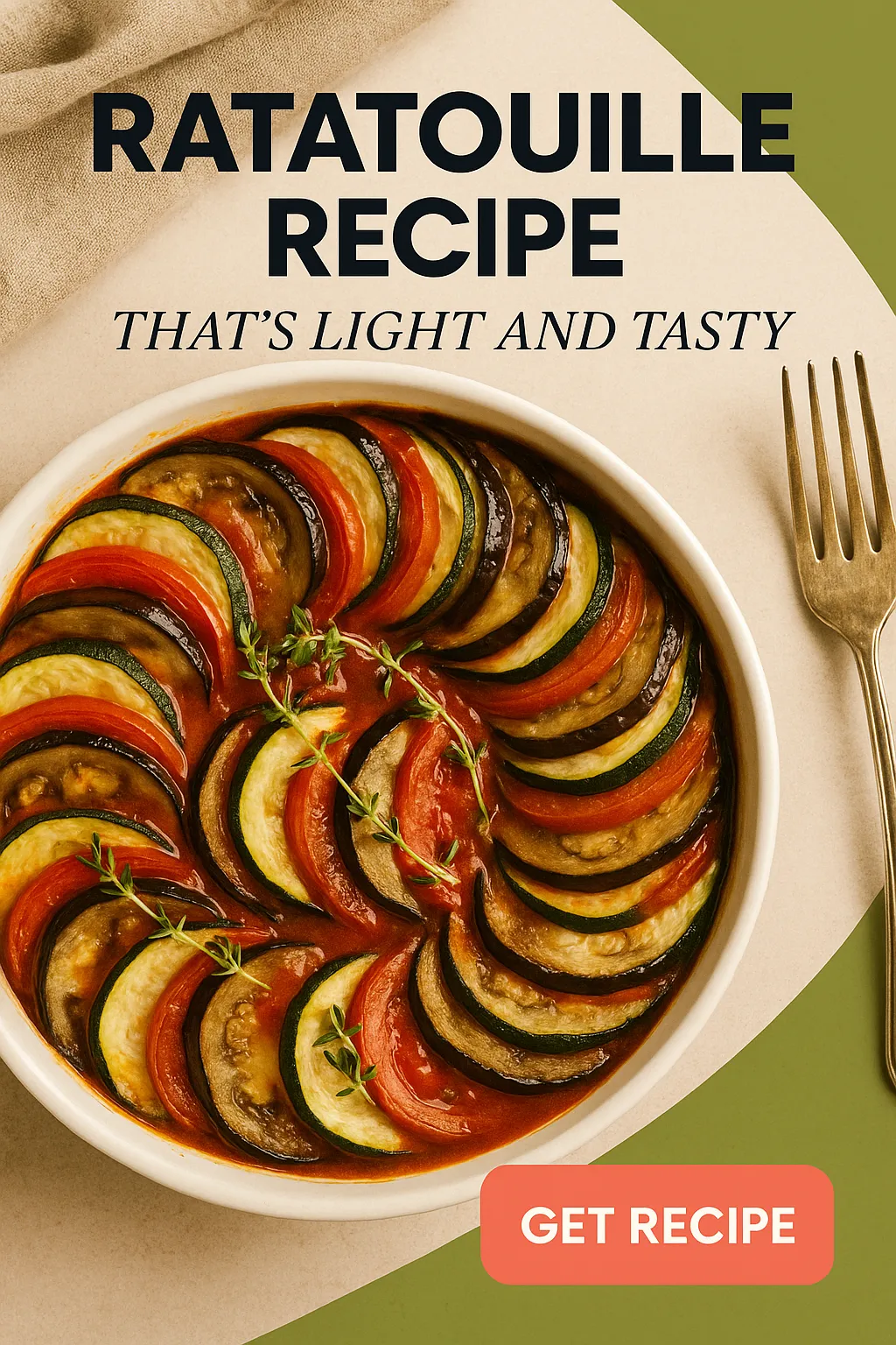 Ratatouille Recipe Thats Light and Tasty
