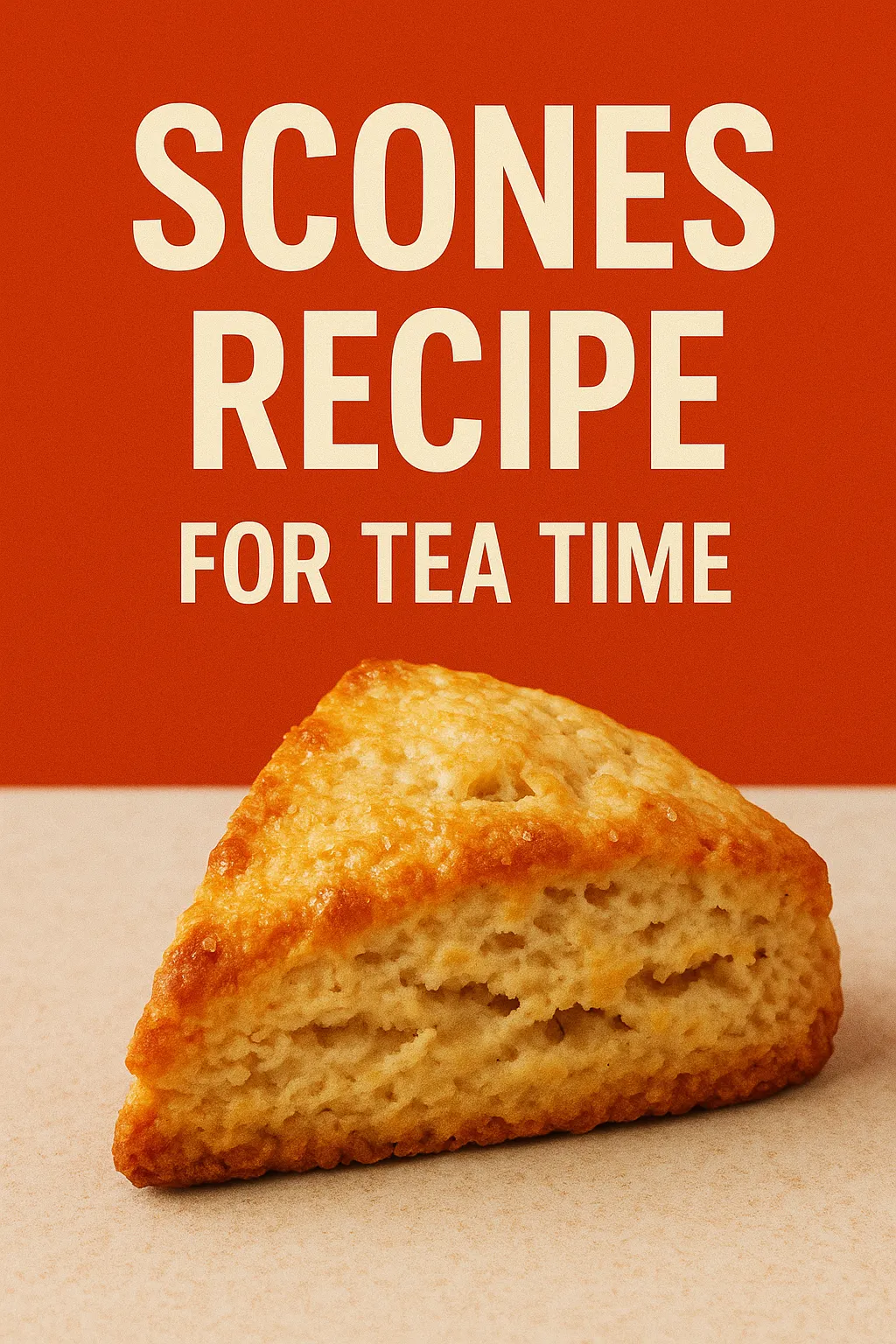 Scones Recipe for Tea Time