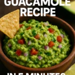 Simple Guacamole Recipe in 5 Minutes