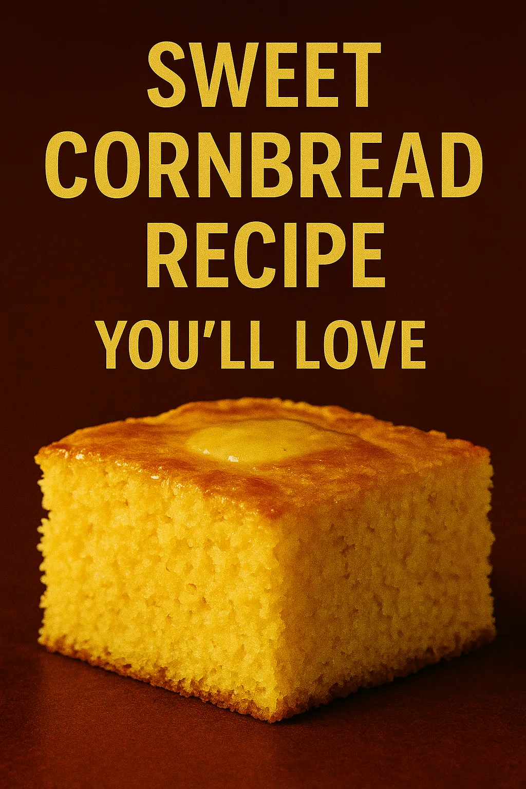 Sweet Cornbread Recipe Youll Love