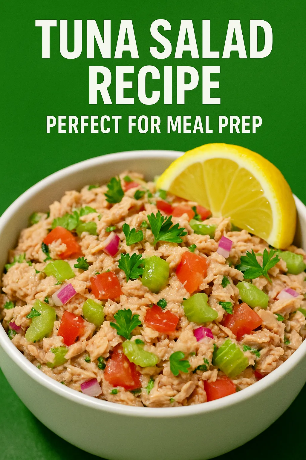 Tuna Salad Recipe Perfect for Meal Prep