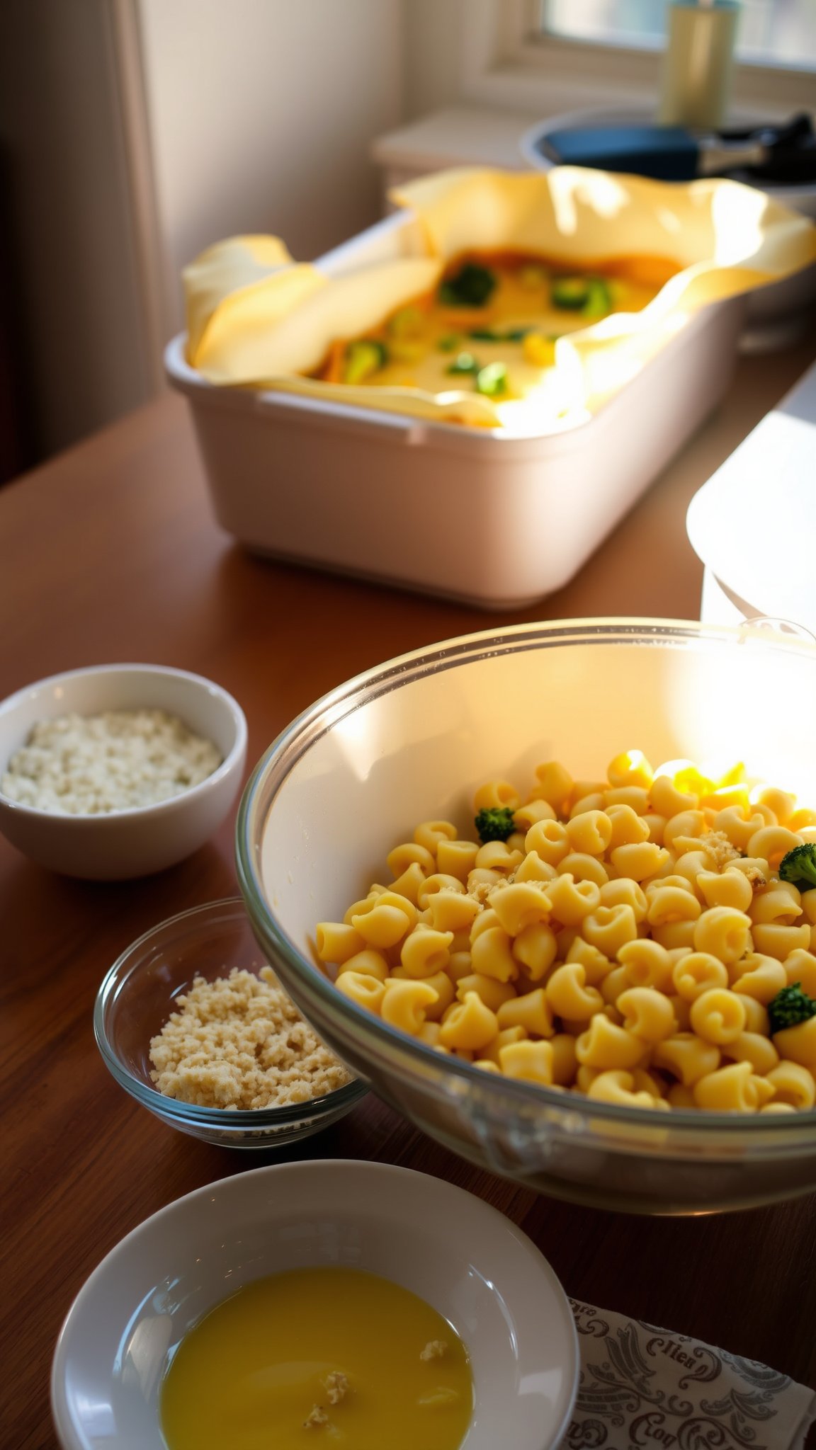 Combining and Baking