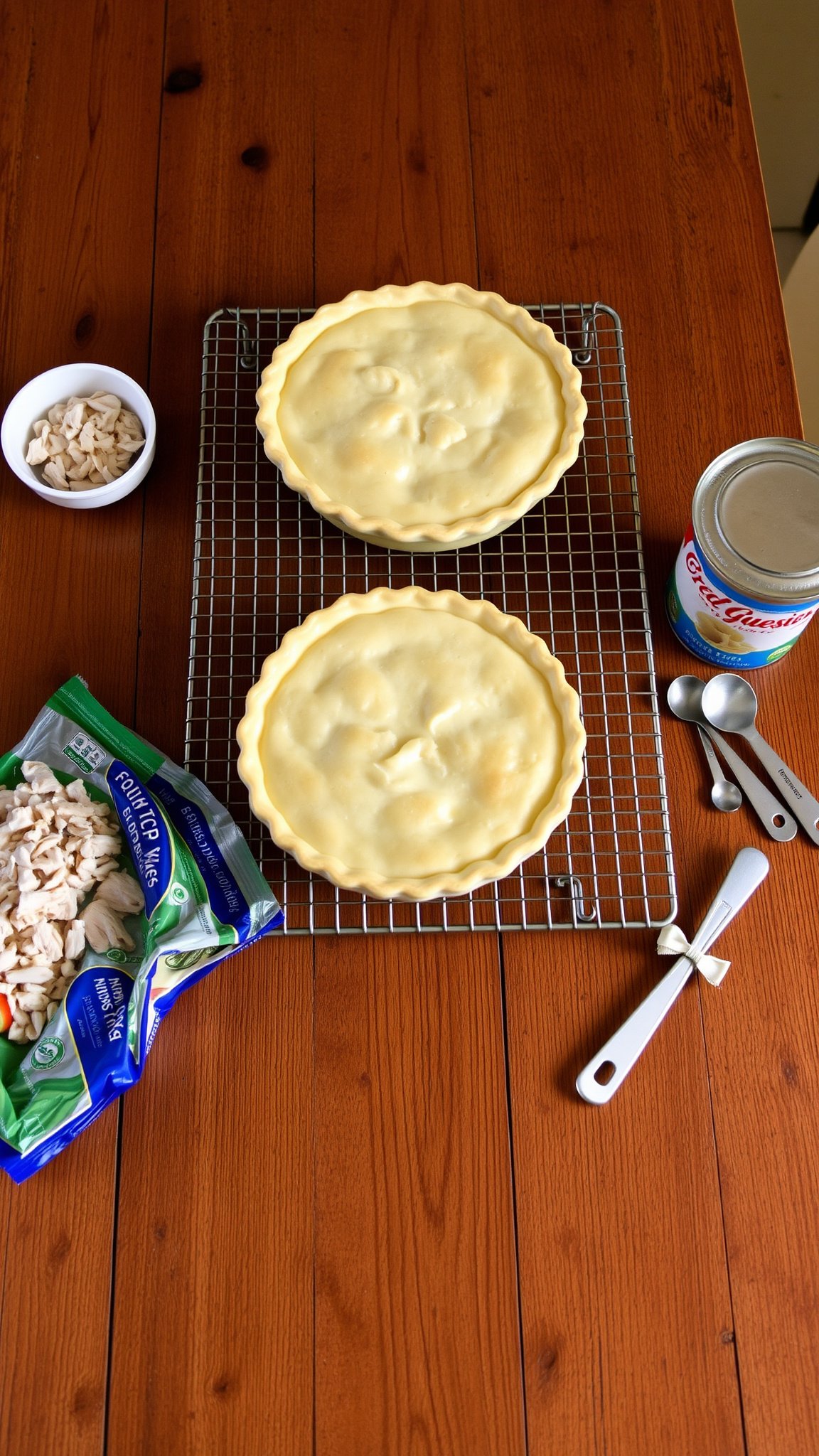 Ingredients for Easy Chicken Pot Pie