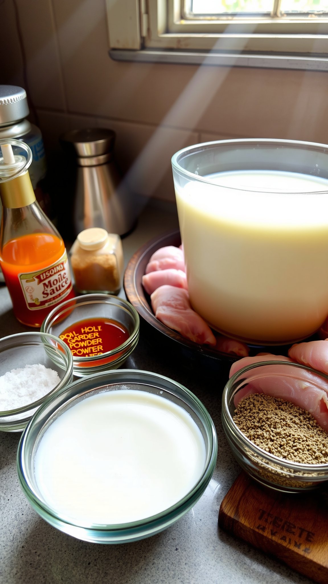 Marinating the Chicken