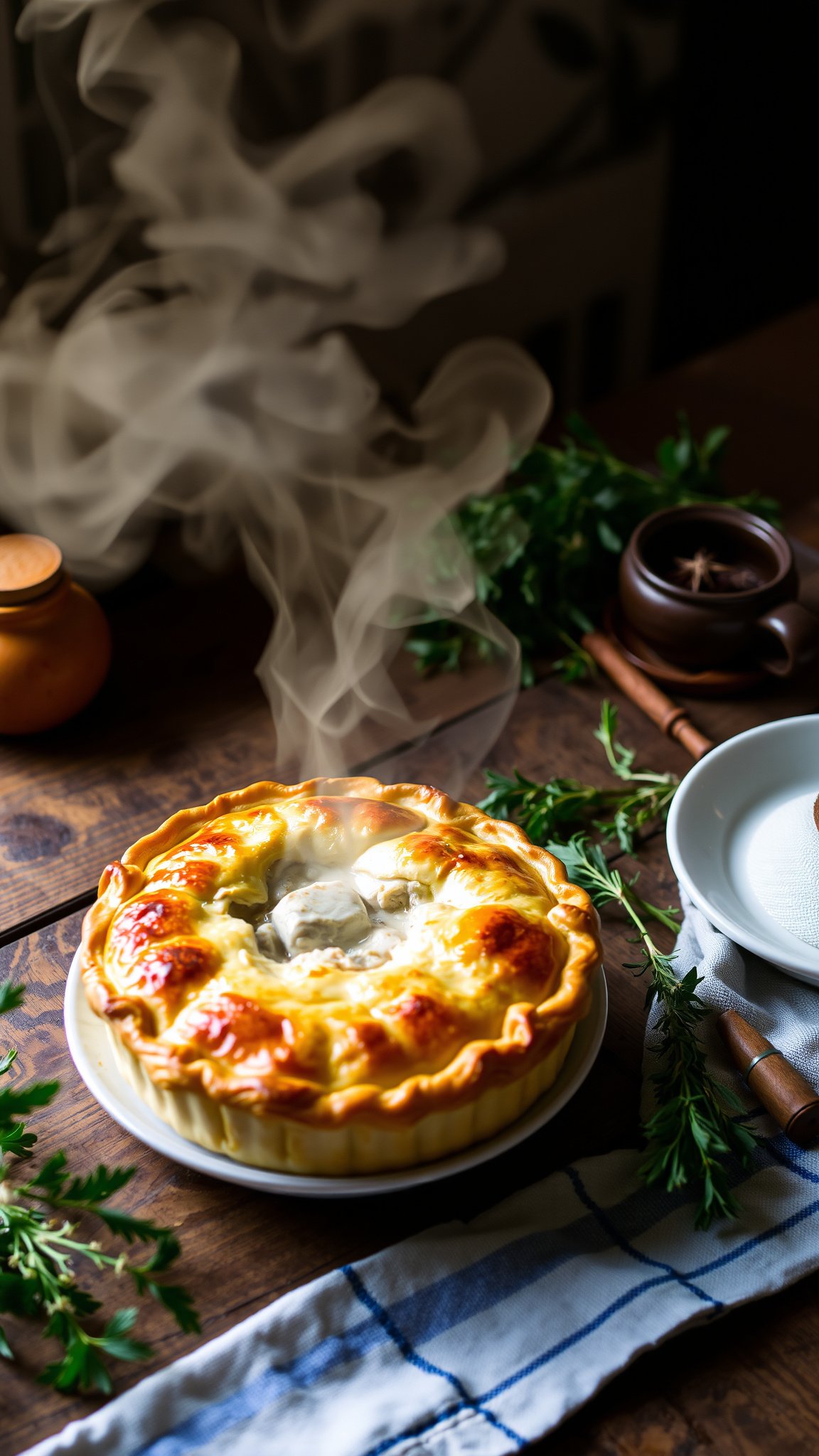 The Comfort of Chicken Pot Pie